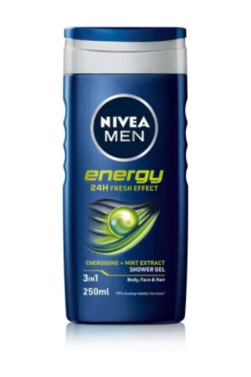 Nivea Men Energy Shower Gel 250Ml