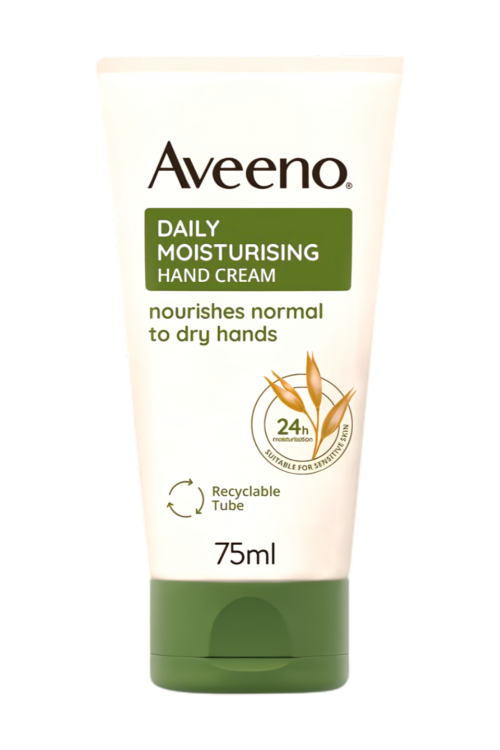 Aveeno Skin Relief Hand Cream Moisturiser for Very Dry Skin 75ml