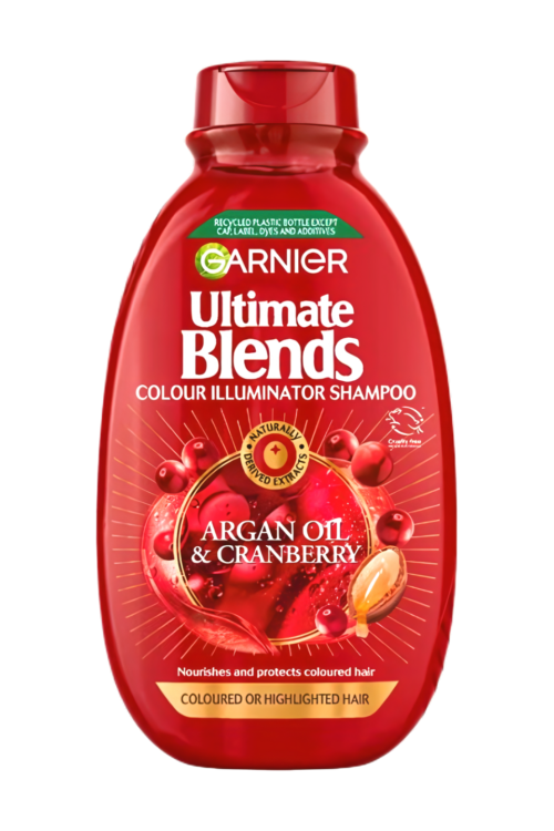 Garnier Ultimate Blends Argan Oil & Cranberry Colour Shampoo 400Ml